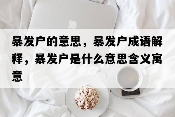 暴發(fā)戶的意思，暴發(fā)戶成語解釋，暴發(fā)戶是什么意思含義寓意
