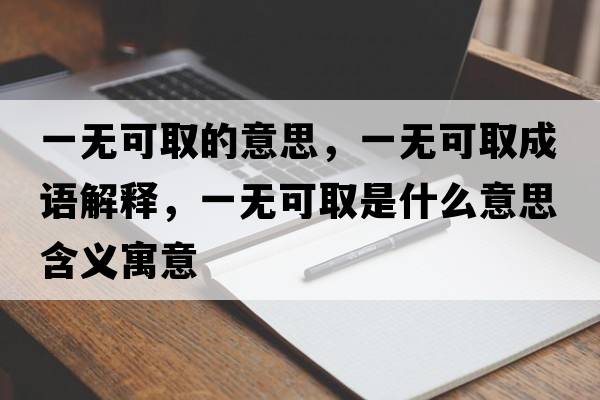一無可取的意思，一無可取成語解釋，一無可取是什么意思含義寓意