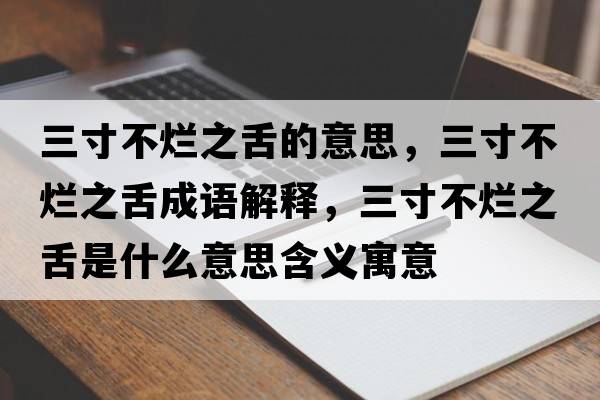 三寸不爛之舌的意思，三寸不爛之舌成語解釋，三寸不爛之舌是什么意思含義寓意