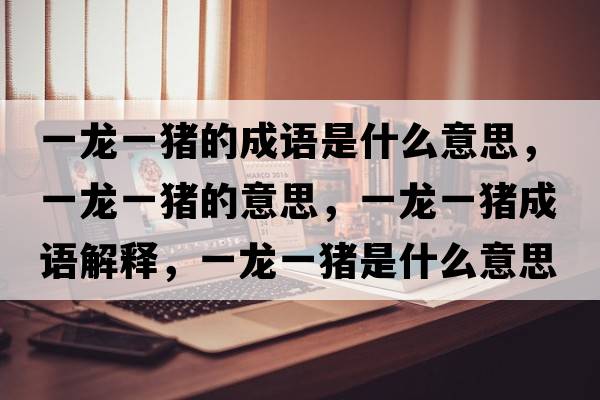 一龍一豬的成語是什么意思，一龍一豬的意思，一龍一豬成語解釋，一龍一豬是什么意思含義寓意