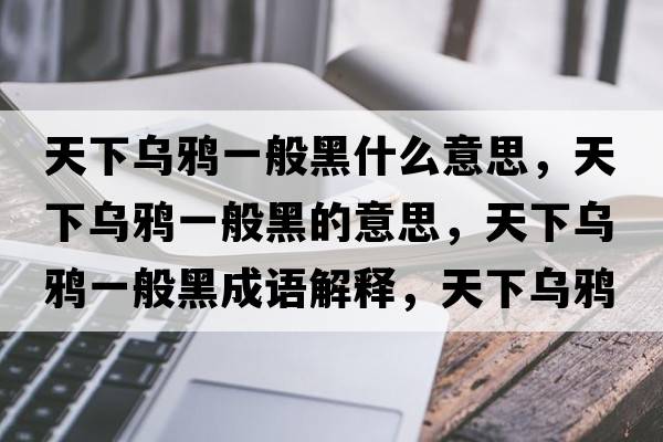 天下烏鴉一般黑什么意思，天下烏鴉一般黑的意思，天下烏鴉一般黑成語解釋，天下烏鴉一般黑是什么意思含義寓意