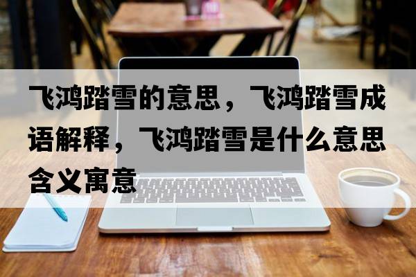 飛鴻踏雪的意思，飛鴻踏雪成語(yǔ)解釋，飛鴻踏雪是什么意思含義寓意