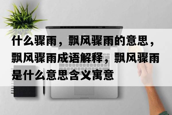 什么驟雨，飄風(fēng)驟雨的意思，飄風(fēng)驟雨成語(yǔ)解釋，飄風(fēng)驟雨是什么意思含義寓意