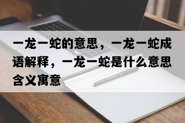 一龍一蛇的意思，一龍一蛇成語解釋，一龍一蛇是什么意思含義寓意