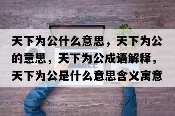 天下為公什么意思，天下為公的意思，天下為公成語解釋，天下為公是什么意思含義寓意