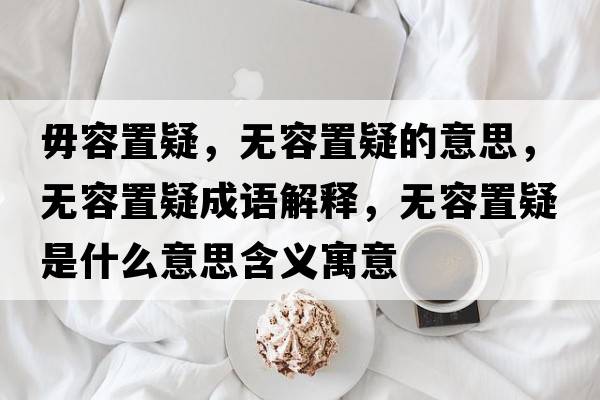 毋容置疑，無容置疑的意思，無容置疑成語解釋，無容置疑是什么意思含義寓意