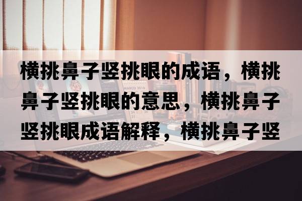 橫挑鼻子豎挑眼的成語，橫挑鼻子豎挑眼的意思，橫挑鼻子豎挑眼成語解釋，橫挑鼻子豎挑眼是什么意思含義寓意