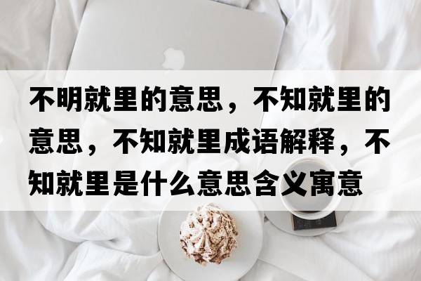 不明就里的意思，不知就里的意思，不知就里成語解釋，不知就里是什么意思含義寓意