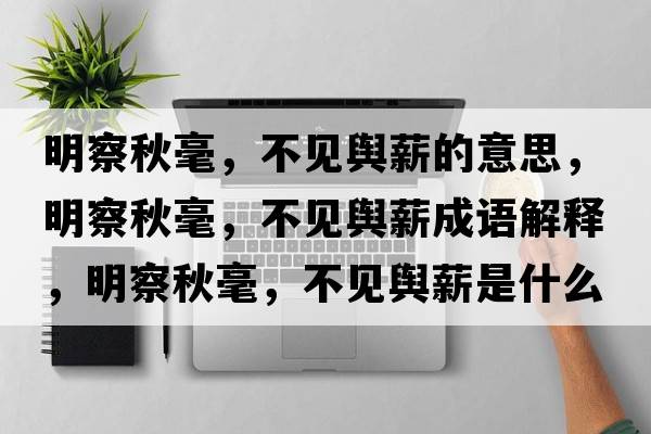 明察秋毫，不見(jiàn)輿薪的意思，明察秋毫，不見(jiàn)輿薪成語(yǔ)解釋，明察秋毫，不見(jiàn)輿薪是什么意思含義寓意