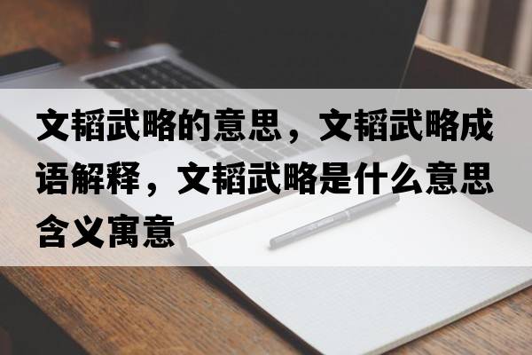 文韜武略的意思，文韜武略成語解釋，文韜武略是什么意思含義寓意
