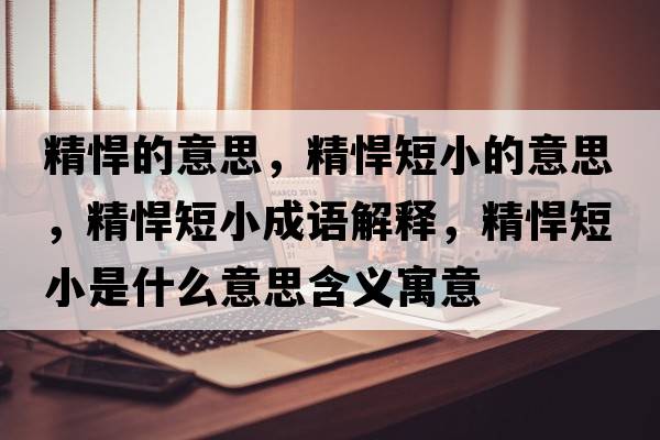精悍的意思，精悍短小的意思，精悍短小成語解釋，精悍短小是什么意思含義寓意