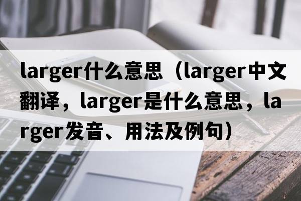 larger什么意思（larger中文翻譯，larger是什么意思，larger發(fā)音、用法及例句）