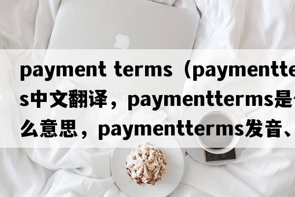 payment terms（paymentterms中文翻譯，paymentterms是什么意思，paymentterms發(fā)音、用法及例句）