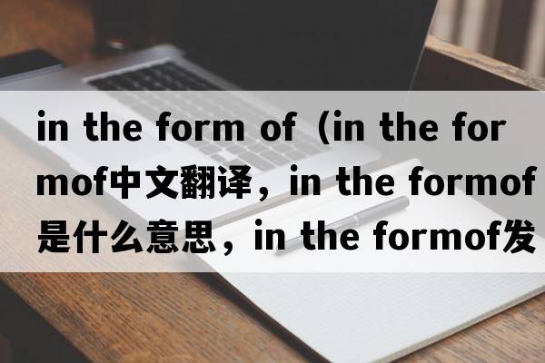 in the form of（in the formof中文翻譯，in the formof是什么意思，in the formof發(fā)音、用法及例句）