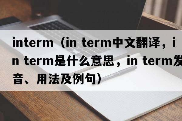 interm（in term中文翻譯，in term是什么意思，in term發(fā)音、用法及例句）