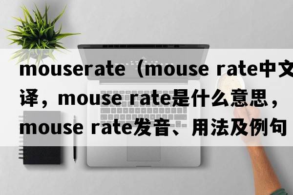 mouserate（mouse rate中文翻譯，mouse rate是什么意思，mouse rate發(fā)音、用法及例句）