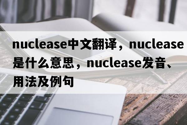 nuclease中文翻譯，nuclease是什么意思，nuclease發(fā)音、用法及例句