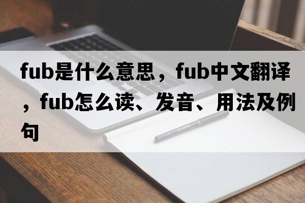 fub是什么意思，fub中文翻譯，fub怎么讀、發(fā)音、用法及例句