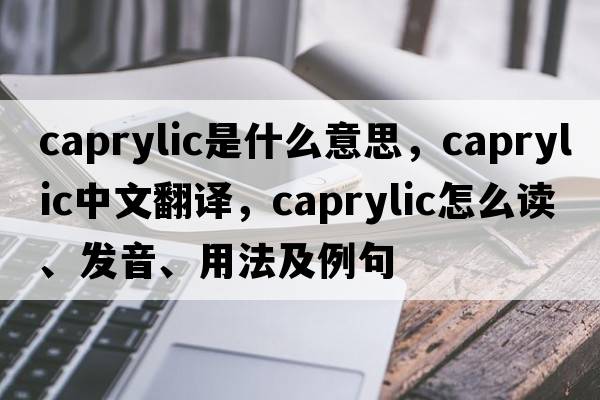 caprylic是什么意思，caprylic中文翻譯，caprylic怎么讀、發(fā)音、用法及例句