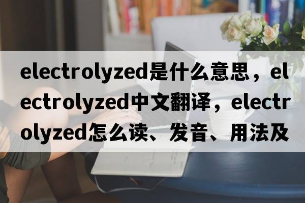 electrolyzed是什么意思，electrolyzed中文翻譯，electrolyzed怎么讀、發(fā)音、用法及例句