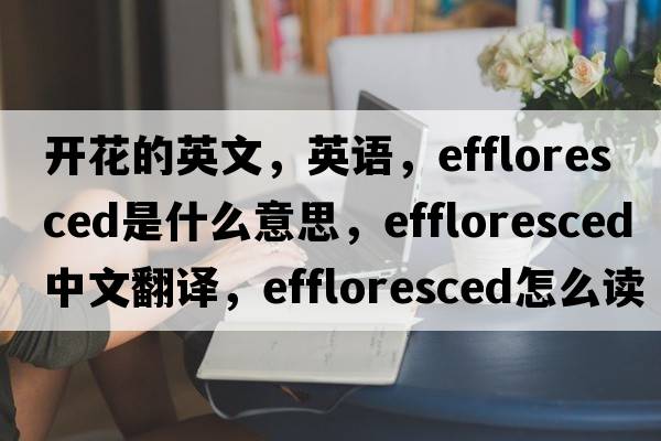 開(kāi)花的英文，英語(yǔ)，effloresced是什么意思，effloresced中文翻譯，effloresced怎么讀、發(fā)音、用法及例句