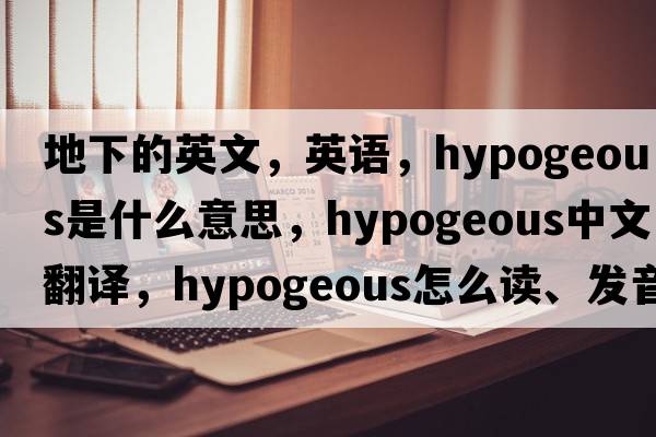 地下的英文，英語，hypogeous是什么意思，hypogeous中文翻譯，hypogeous怎么讀、發(fā)音、用法及例句