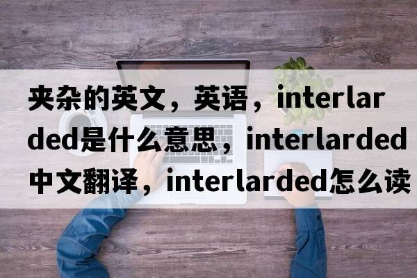 夾雜的英文，英語，interlarded是什么意思，interlarded中文翻譯，interlarded怎么讀、發(fā)音、用法及例句