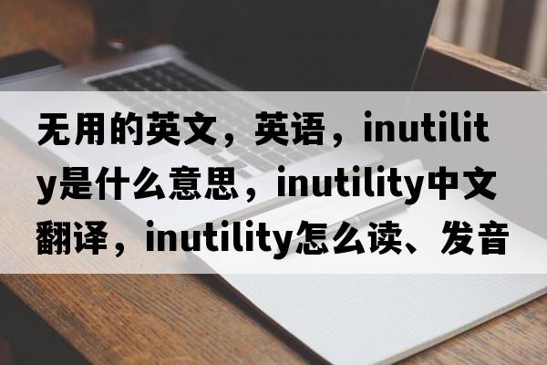 無用的英文，英語，inutility是什么意思，inutility中文翻譯，inutility怎么讀、發(fā)音、用法及例句