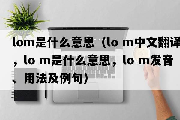 lom是什么意思（lo m中文翻譯，lo m是什么意思，lo m發(fā)音、用法及例句）