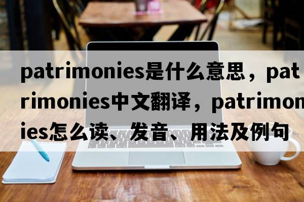patrimonies是什么意思，patrimonies中文翻譯，patrimonies怎么讀、發(fā)音、用法及例句