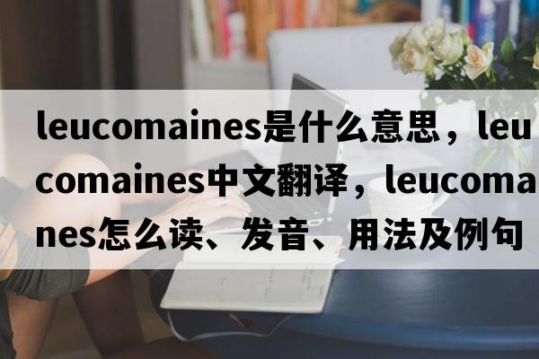 leucomaines是什么意思，leucomaines中文翻譯，leucomaines怎么讀、發(fā)音、用法及例句