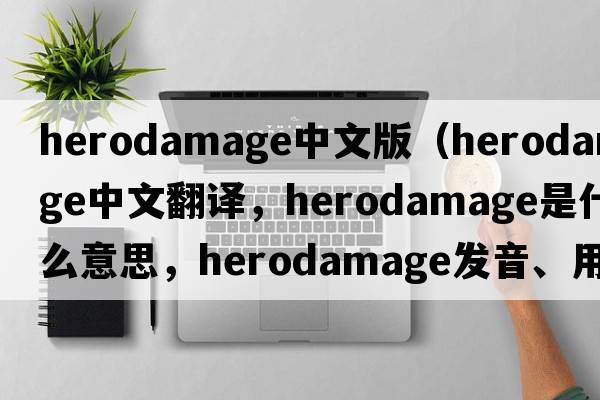herodamage中文版（herodamage中文翻譯，herodamage是什么意思，herodamage發(fā)音、用法及例句）