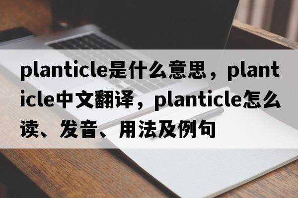 planticle是什么意思，planticle中文翻譯，planticle怎么讀、發(fā)音、用法及例句