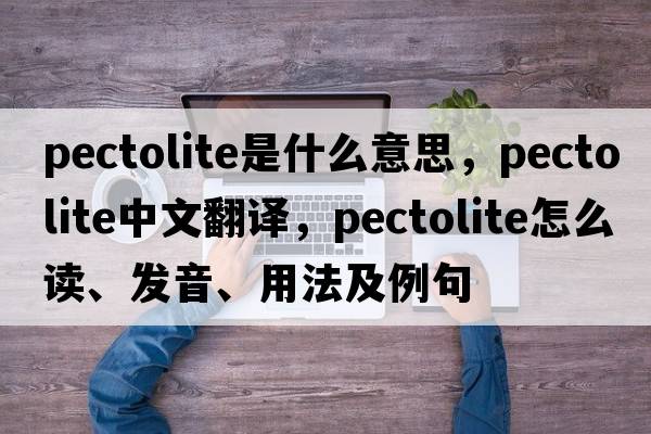 pectolite是什么意思，pectolite中文翻譯，pectolite怎么讀、發(fā)音、用法及例句