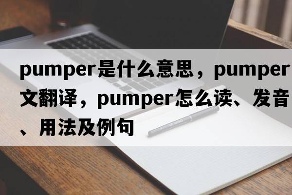 pumper是什么意思，pumper中文翻譯，pumper怎么讀、發(fā)音、用法及例句