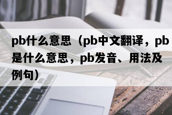 pB什么意思（pb中文翻譯，pb是什么意思，pb發(fā)音、用法及例句）