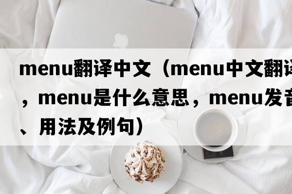 menu翻譯中文（menu中文翻譯，menu是什么意思，menu發(fā)音、用法及例句）