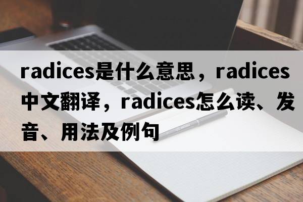radices是什么意思，radices中文翻譯，radices怎么讀、發(fā)音、用法及例句