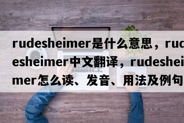 Rudesheimer是什么意思，Rudesheimer中文翻譯，Rudesheimer怎么讀、發(fā)音、用法及例句