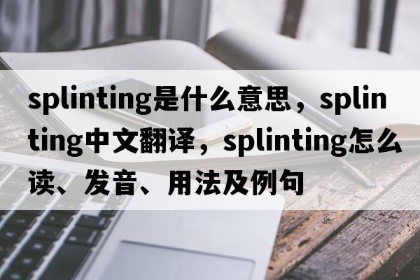 splinting是什么意思，splinting中文翻譯，splinting怎么讀、發(fā)音、用法及例句