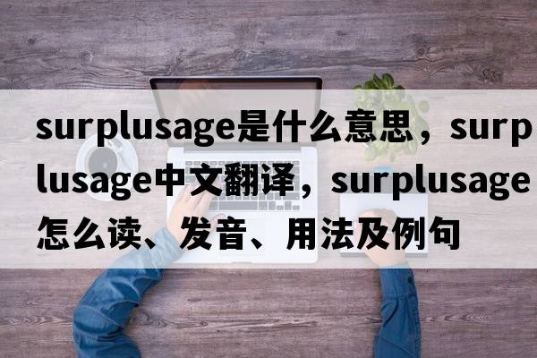 surplusage是什么意思，surplusage中文翻譯，surplusage怎么讀、發(fā)音、用法及例句