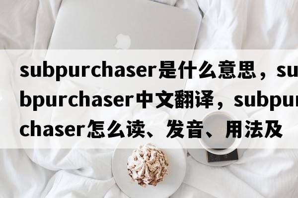 subpurchaser是什么意思，subpurchaser中文翻譯，subpurchaser怎么讀、發(fā)音、用法及例句