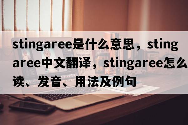 stingaree是什么意思，stingaree中文翻譯，stingaree怎么讀、發(fā)音、用法及例句