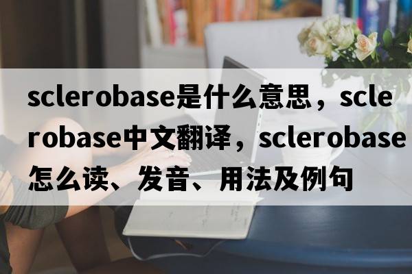 sclerobase是什么意思，sclerobase中文翻譯，sclerobase怎么讀、發(fā)音、用法及例句