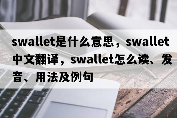 swallet是什么意思，swallet中文翻譯，swallet怎么讀、發(fā)音、用法及例句