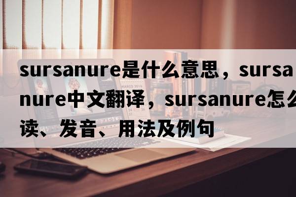 sursanure是什么意思，sursanure中文翻譯，sursanure怎么讀、發(fā)音、用法及例句