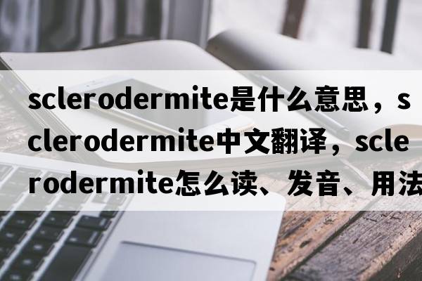sclerodermite是什么意思，sclerodermite中文翻譯，sclerodermite怎么讀、發(fā)音、用法及例句