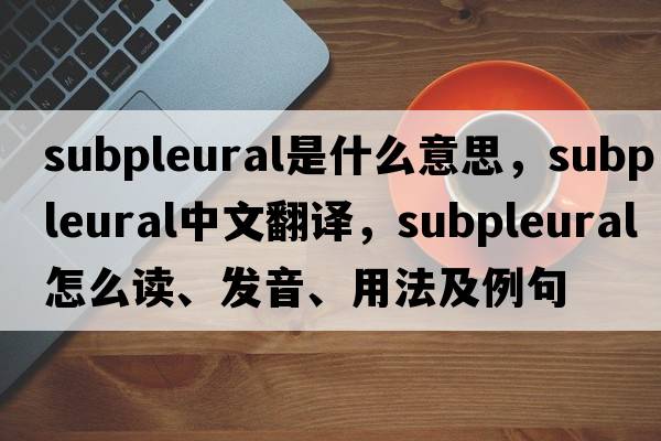 subpleural是什么意思，subpleural中文翻譯，subpleural怎么讀、發(fā)音、用法及例句