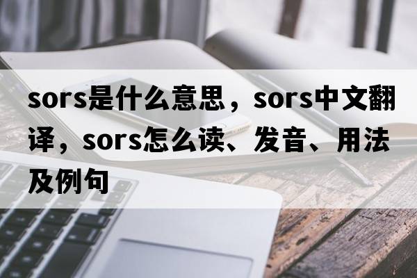SORS是什么意思，SORS中文翻譯，SORS怎么讀、發(fā)音、用法及例句