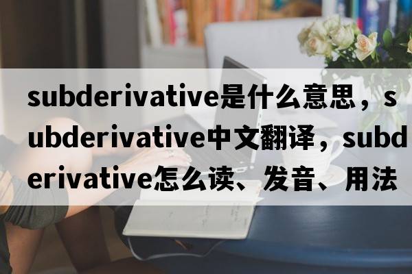 subderivative是什么意思，subderivative中文翻譯，subderivative怎么讀、發(fā)音、用法及例句